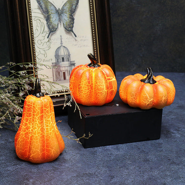 Pumpkin LED Candle By Ferier