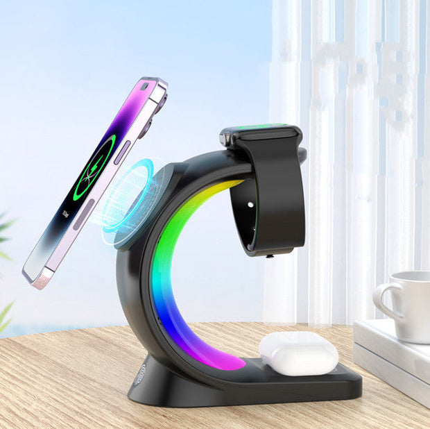 4 In 1 Magnetic Wireless Charger By Ferier