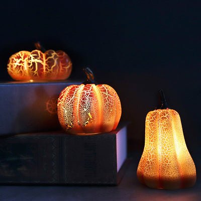 Pumpkin LED Candle By Ferier