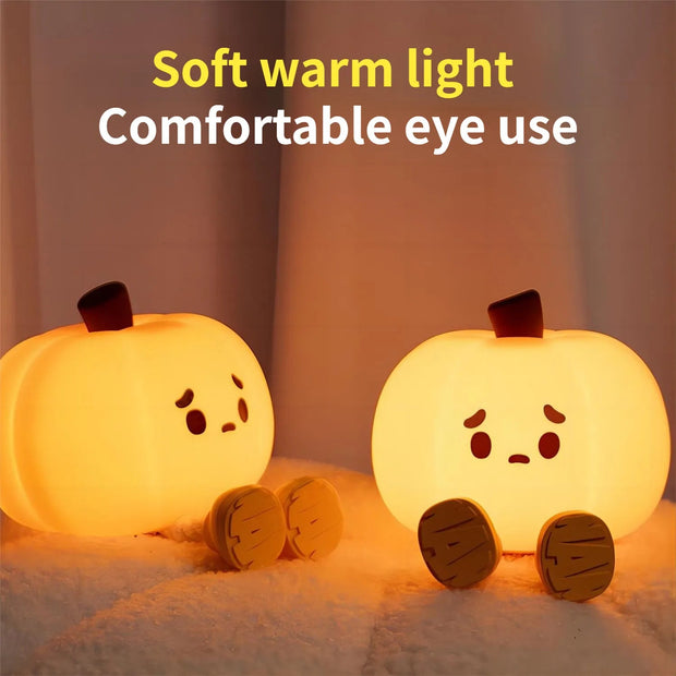 Halloween Pumpkin Night Light By Ferier