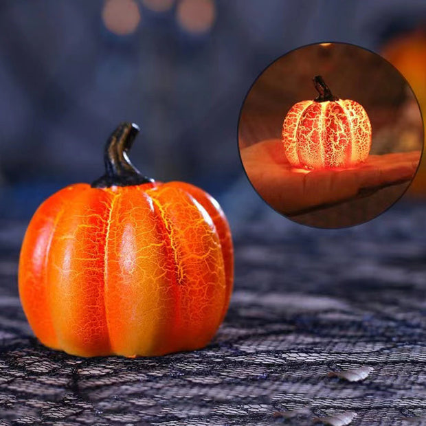 Pumpkin LED Candle By Ferier